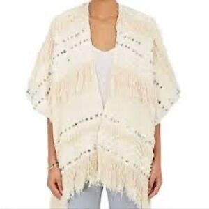 Ulla Johnson Bennie Hand-Loomed Wrap Vest